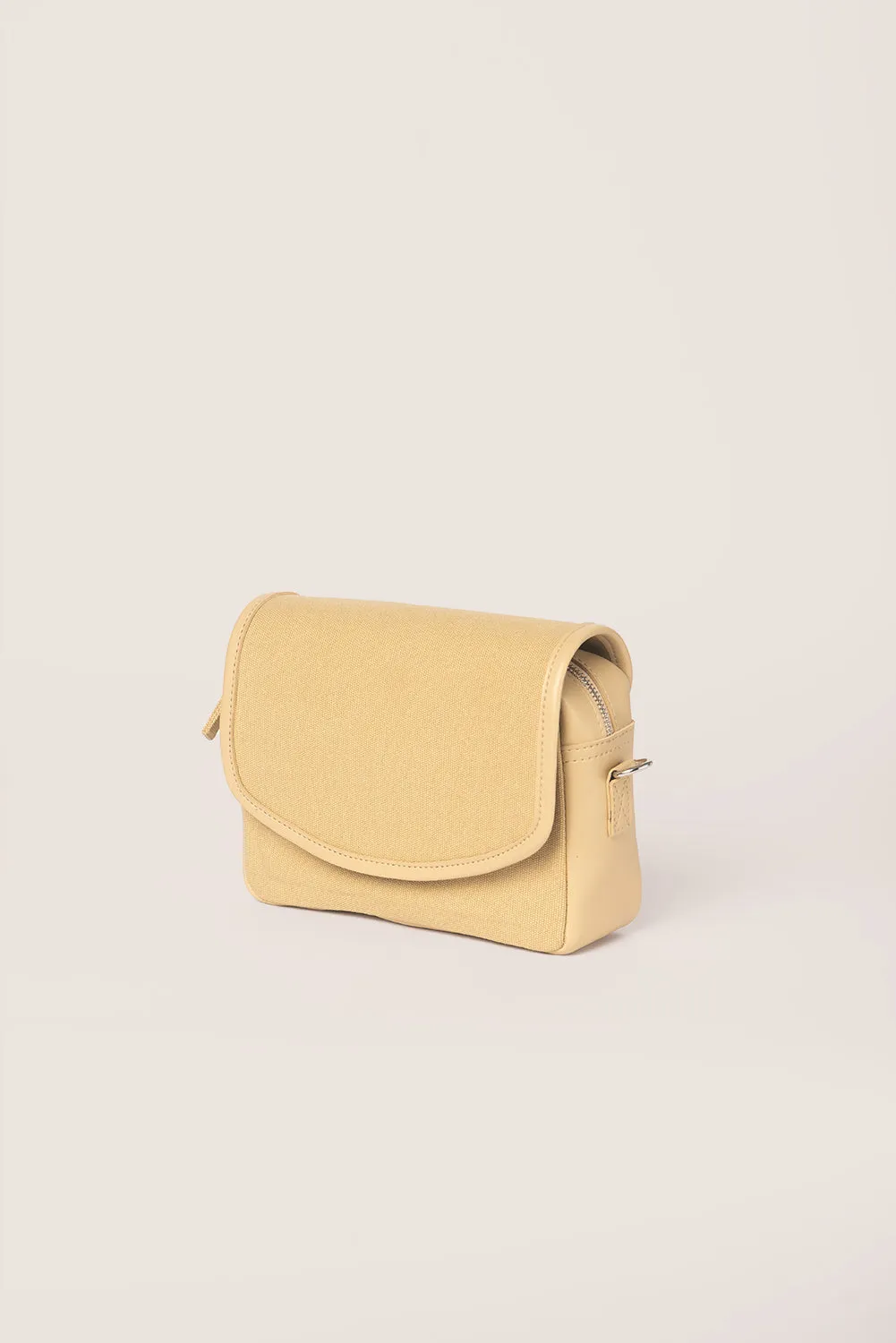 Cream Vanguard Crossbody Bag