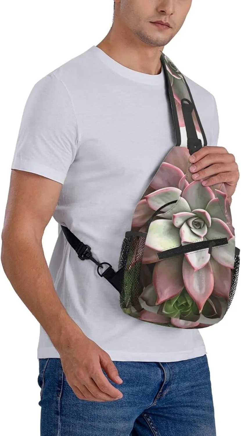 Cross Chest Bag Diagonally Sling Backpack Crossbody Shoulder Bag Surfboard Sling Bag Travel Hiking Daypack