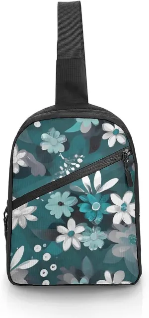 Crossbody Bag for Women Men Chest Bag Shih Tzu Dog Sling Bag Crossbody Shoulder Bag Sling Backpack