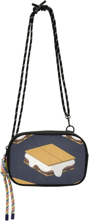 Crossbody Bag Graham Crackers Cell Phone Purse Wallet with Credit Card Slots Multicolor Handbag with Adjustable Strap Fits Phone Keys And More