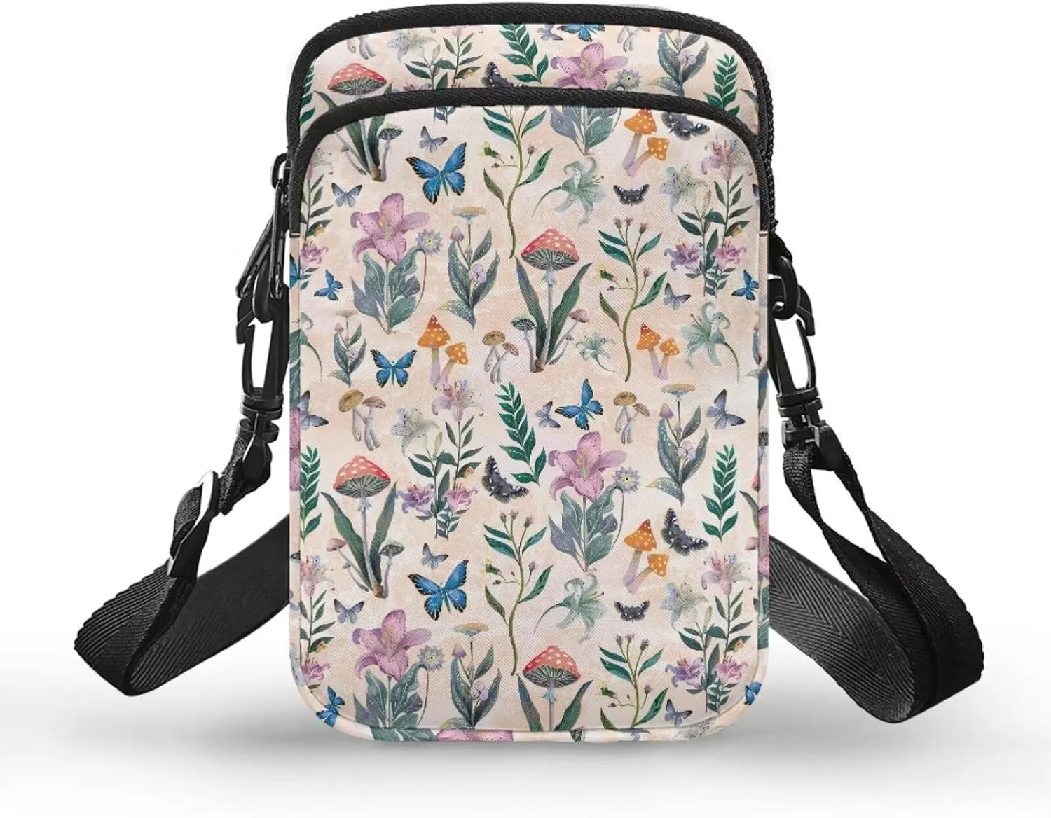 Crossbody Bag Portable Messenger Bags Satchel Bag for Purse Phone Wallet Key