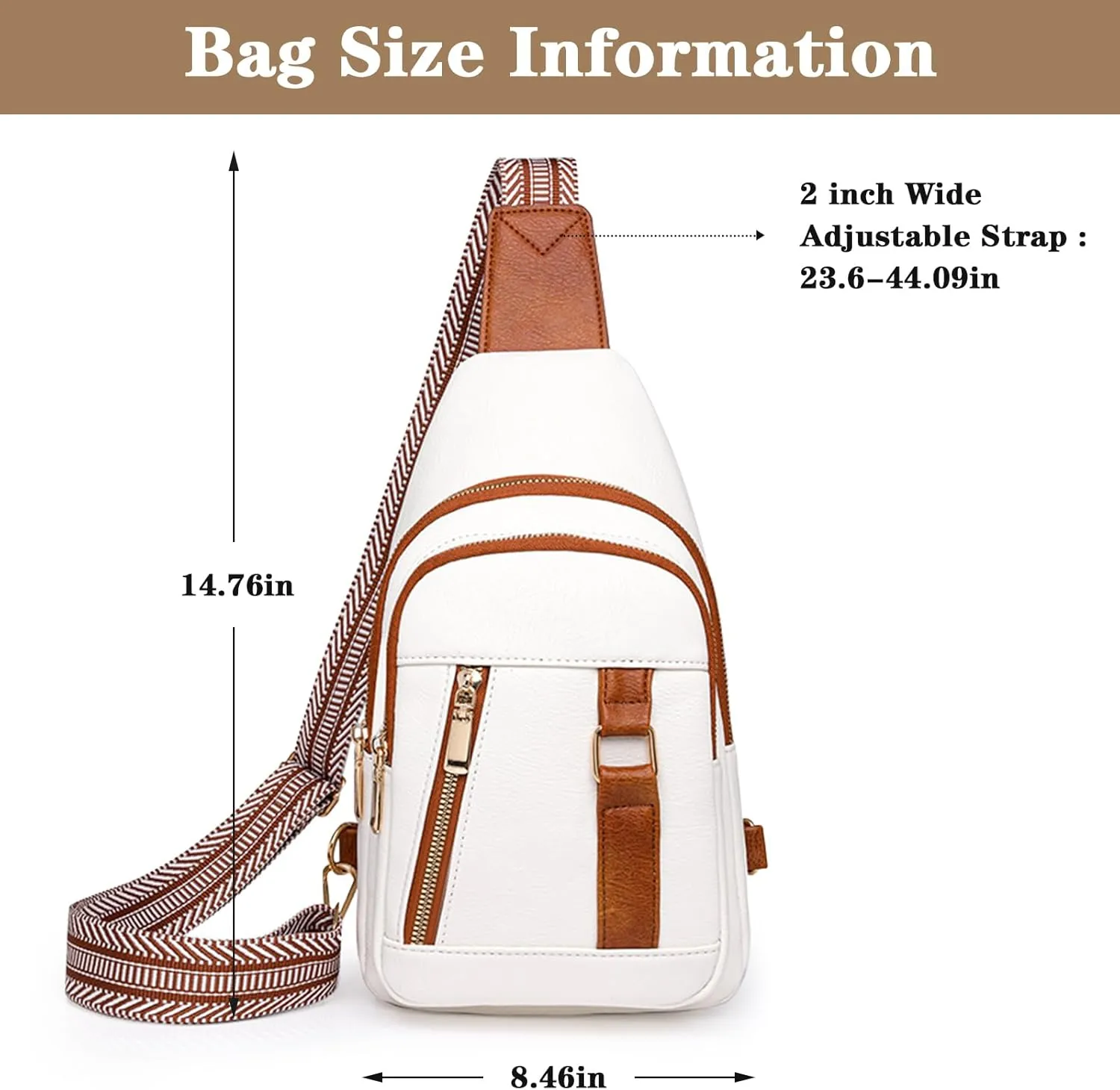 Crossbody Bags for Women Mothers Day Gifts for Mom Her Wife Birthday Gifts Small Sling Bag Leather Fanny Packs for Travel
