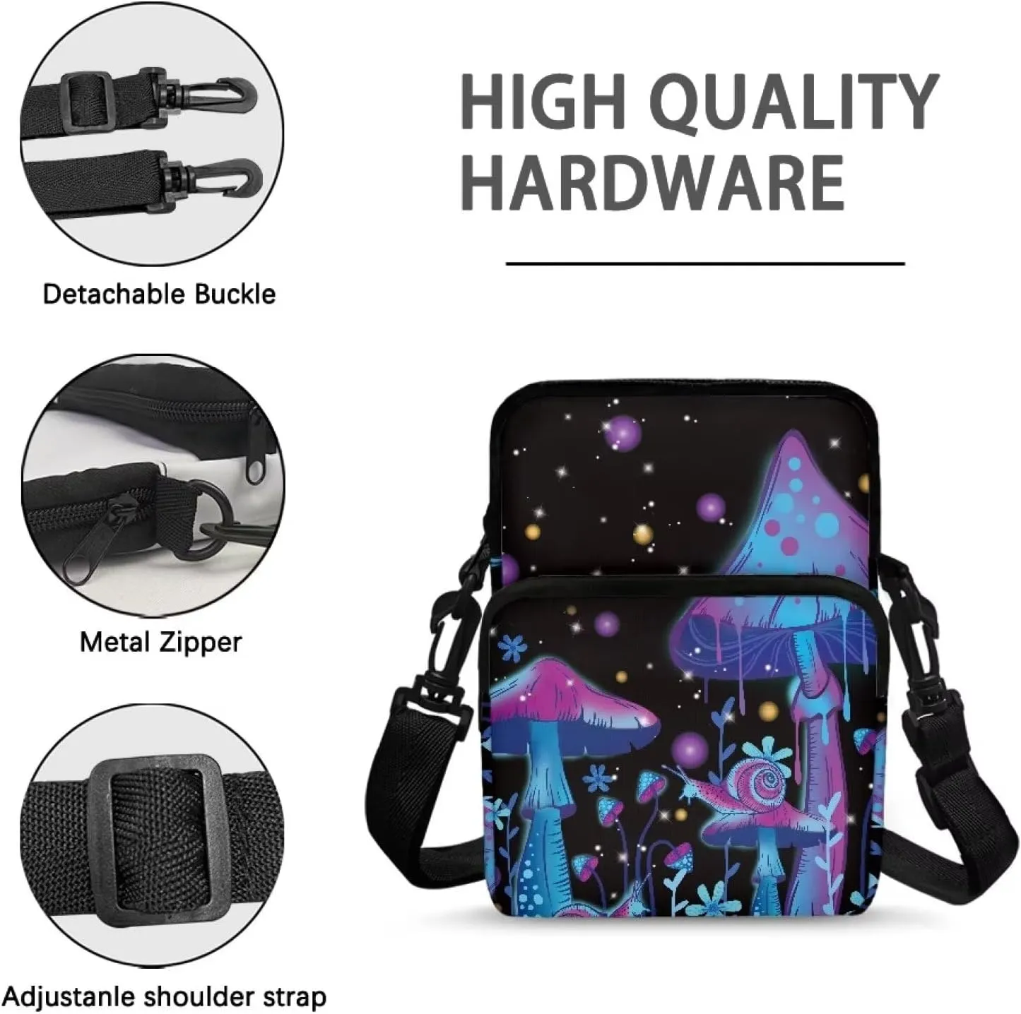 Crossbody Phone Bag Shoulder Arm Bag Cell Phone Purse Key Holder Credit Card Organiser Wallet