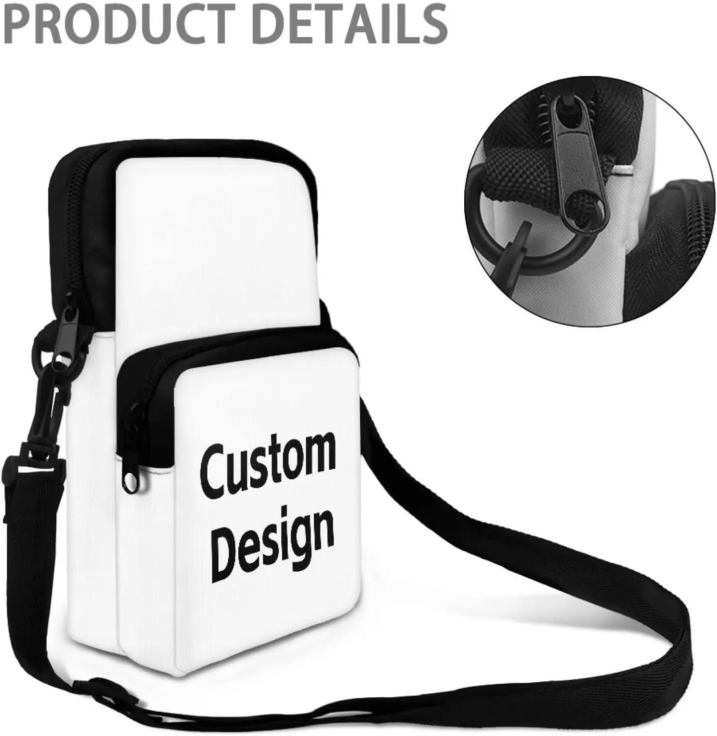 Crossbody Phone Bag Shoulder Arm Bag Cell Phone Purse Key Holder Credit Card Organiser Wallet