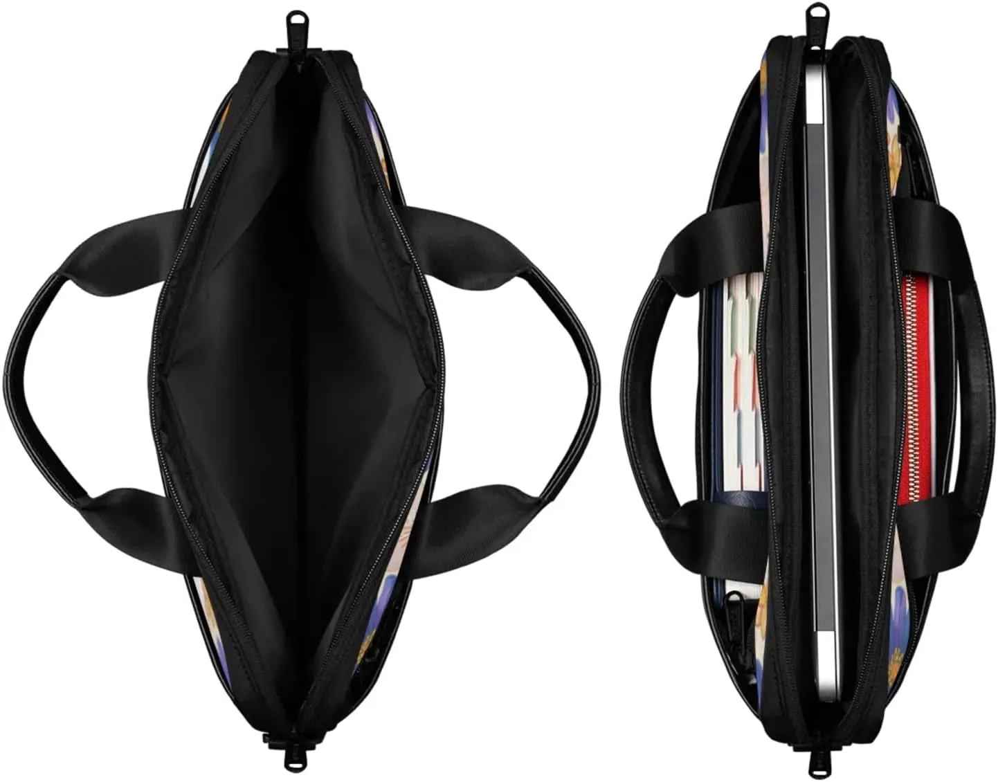 Custom Laptop Bag with Name Personalized 15 Inch Shoulder Computer Bag