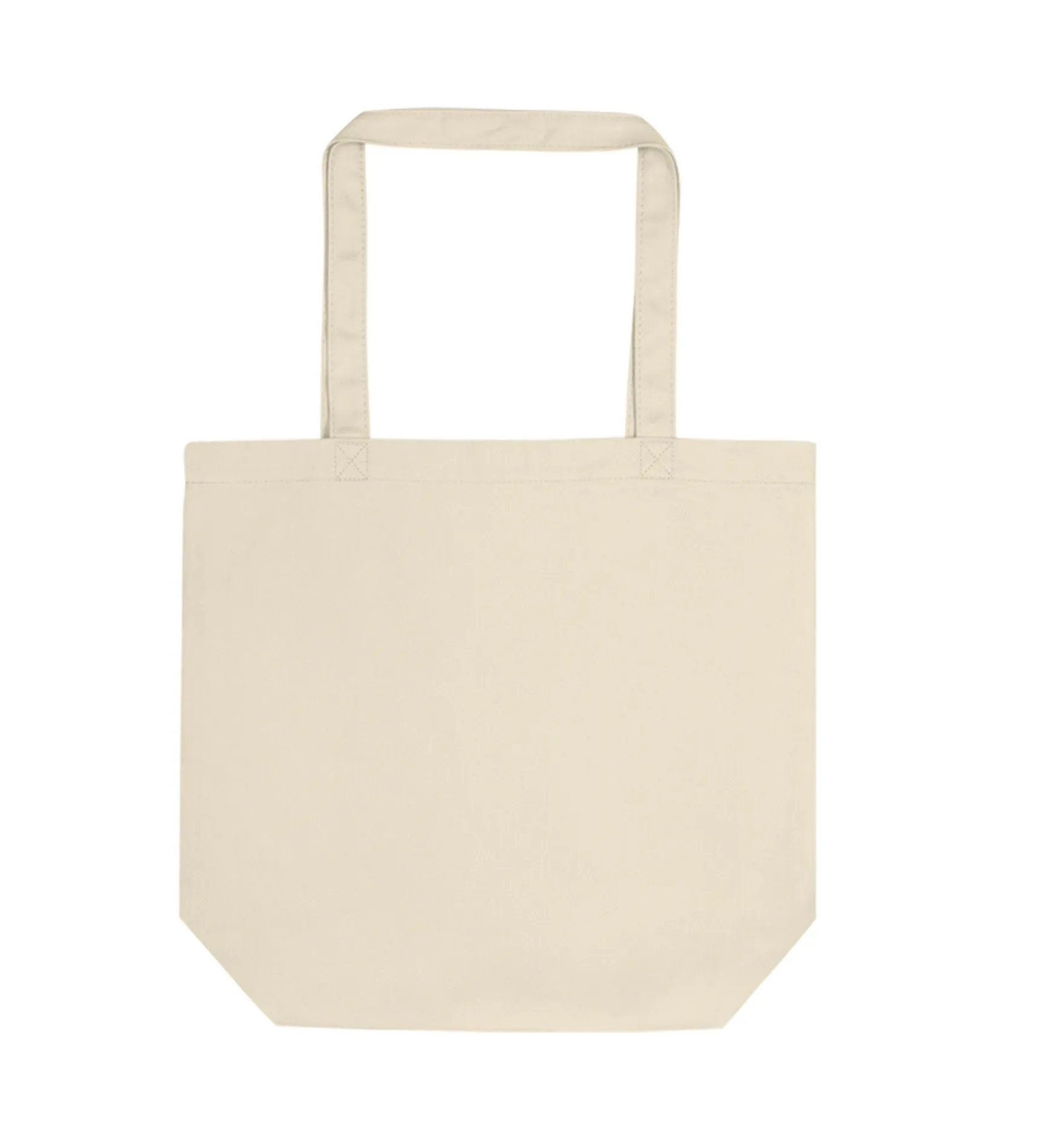 Custom Logo Tote Bags on Natural Cotton, Printed Fabric Shopping Market Bags
