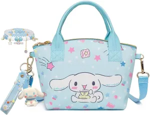 Cute Mini Crossbody Bag Purse, Handbag with Adjustable Shoulder Strap and Bracelet, Shoulder Bag for Women Girls