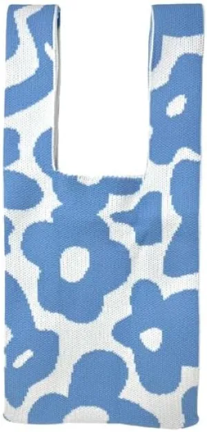 Daisy Shopping Tote Bag - Extra Spacious & Stretchy Reusable Bag - Premium Polyester, Lightweight & Foldable for Daily Use