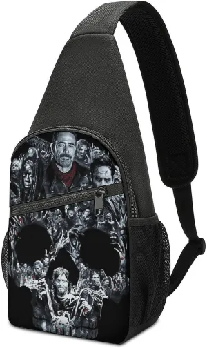 Daryl Dixon-Chapel Roan Multi-Functional Crossbody Bag With Storage Pockets And Anti-Loss Key Strap, Adjustable For Chest Shoulder One Size