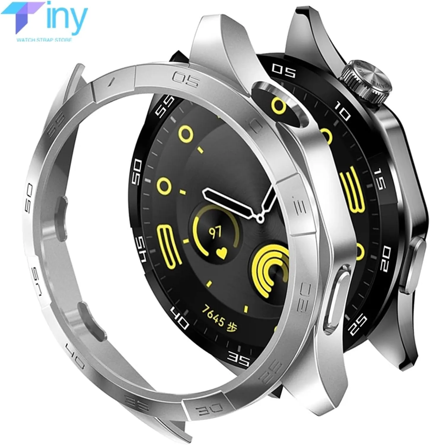 DASEB Case for Huawei Watch GT 4 46mm Protective Case PC Hard Bumper for Men's Women's GT4 Accessories no Screen Protector Glass