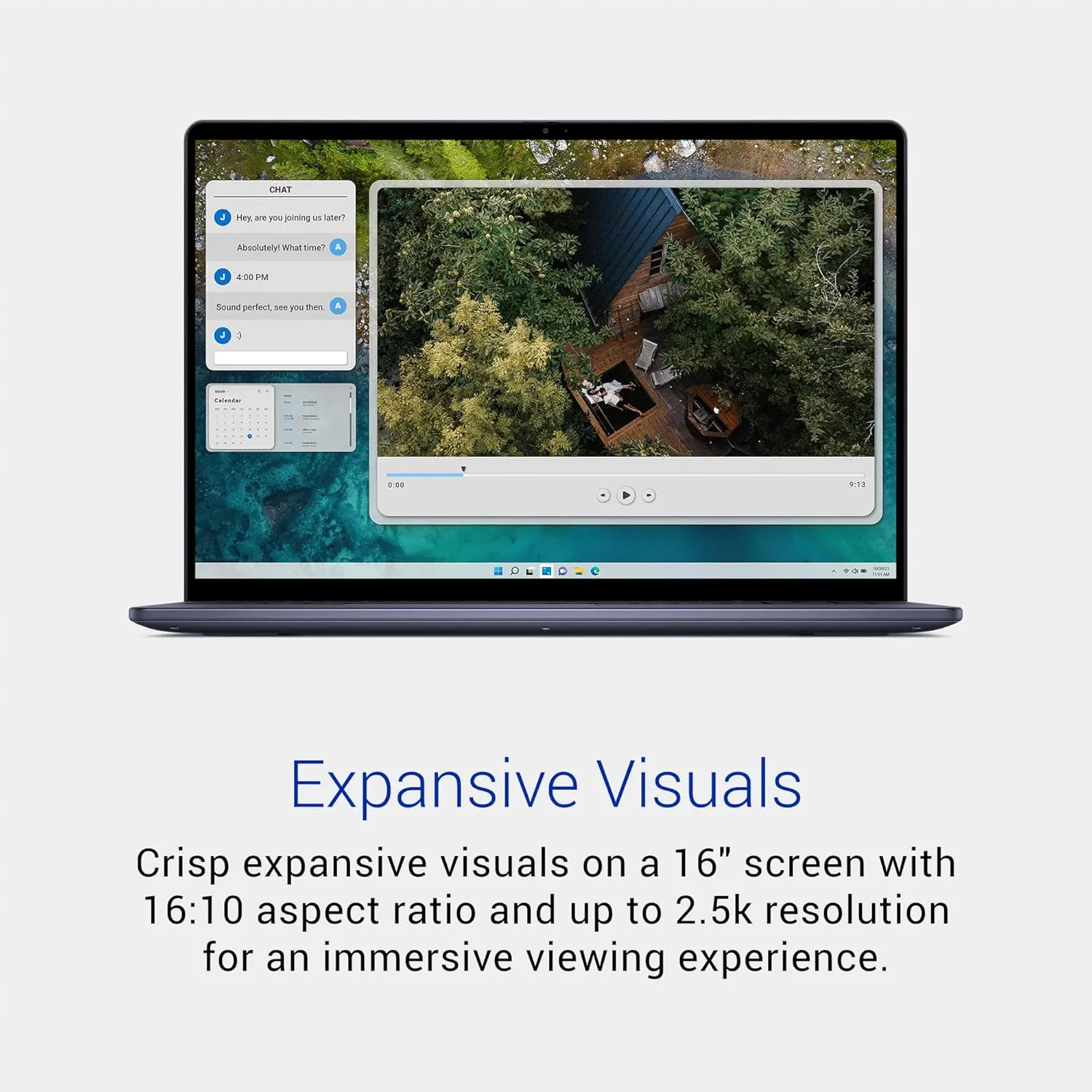Dell Inspiron 5645 Laptop - 16.0 16:10 FHD  (1920 x 1200) Display, AMD Ryzen 7-8840U, 16GB DDR5 RAM, 1TB SSD, AMD Radeon Graphics, Windows 11 Home, Onsite & Migrate Services - Midnight Blue
