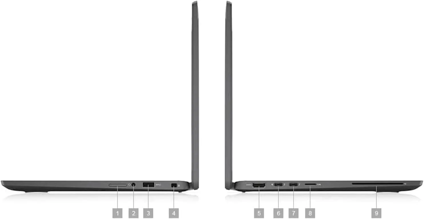 Dell Latitude 7310 Laptop | 13" 1920x1080 FHD | Core i7-10610U - 1TB SSD Hard Drive - 8GB RAM | 4 cores @ 4.9 GHz Win 10 Pro Silver (Renewed)
