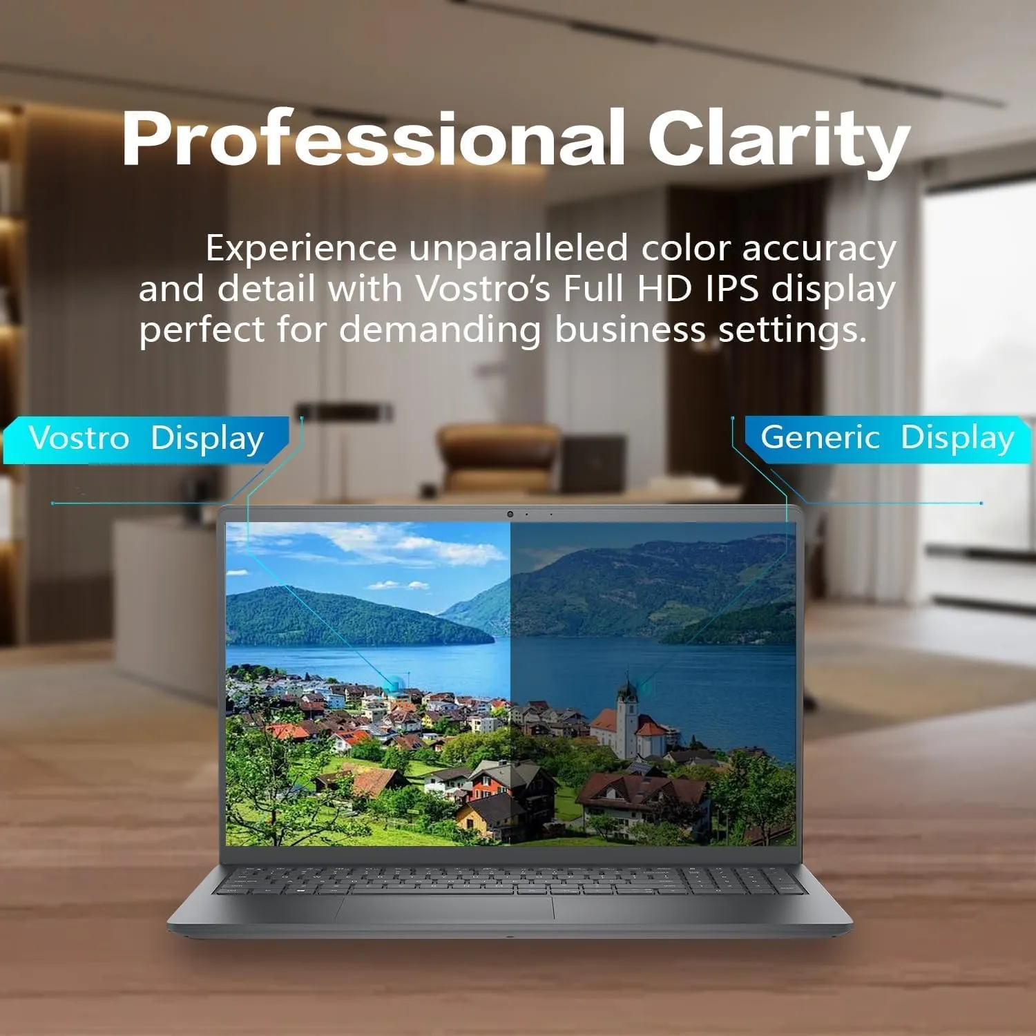 Dell Vostro Business Laptop -15.6" FHD - Intel Core i5-1235U - 32GB RAM - 1TB SSD - Wi-Fi 6 - Long Battery Life - Ethernet Port - SD Card Reader - Immersive Narrow-Bezel Display - Windows 11 Pro