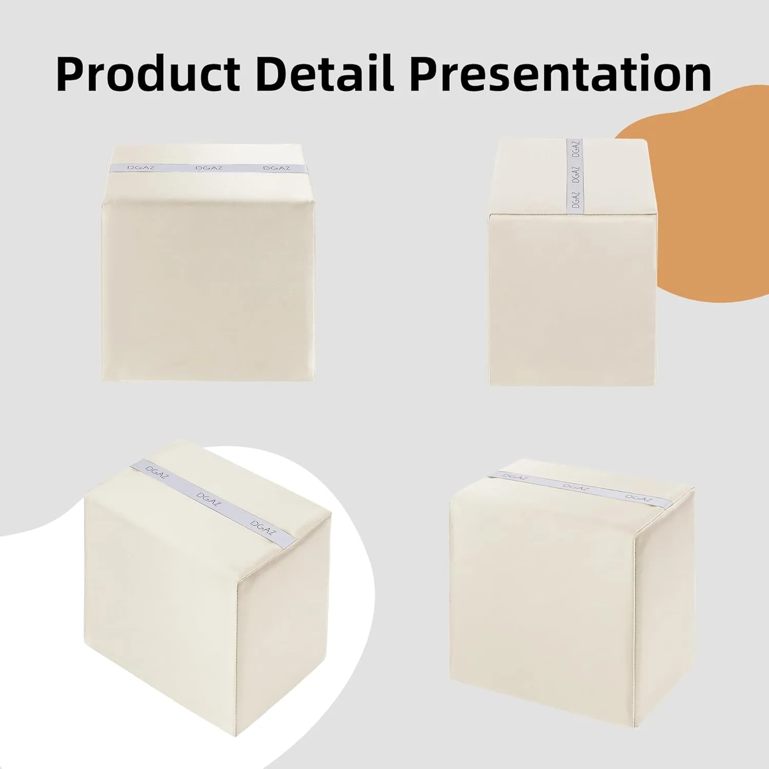 DGAZ Purse Pillow Insert for LV Nano Noe bags, Memory Foam, Silky Pillow Shaper for Luxury Handbags(Craie,Noe BB)