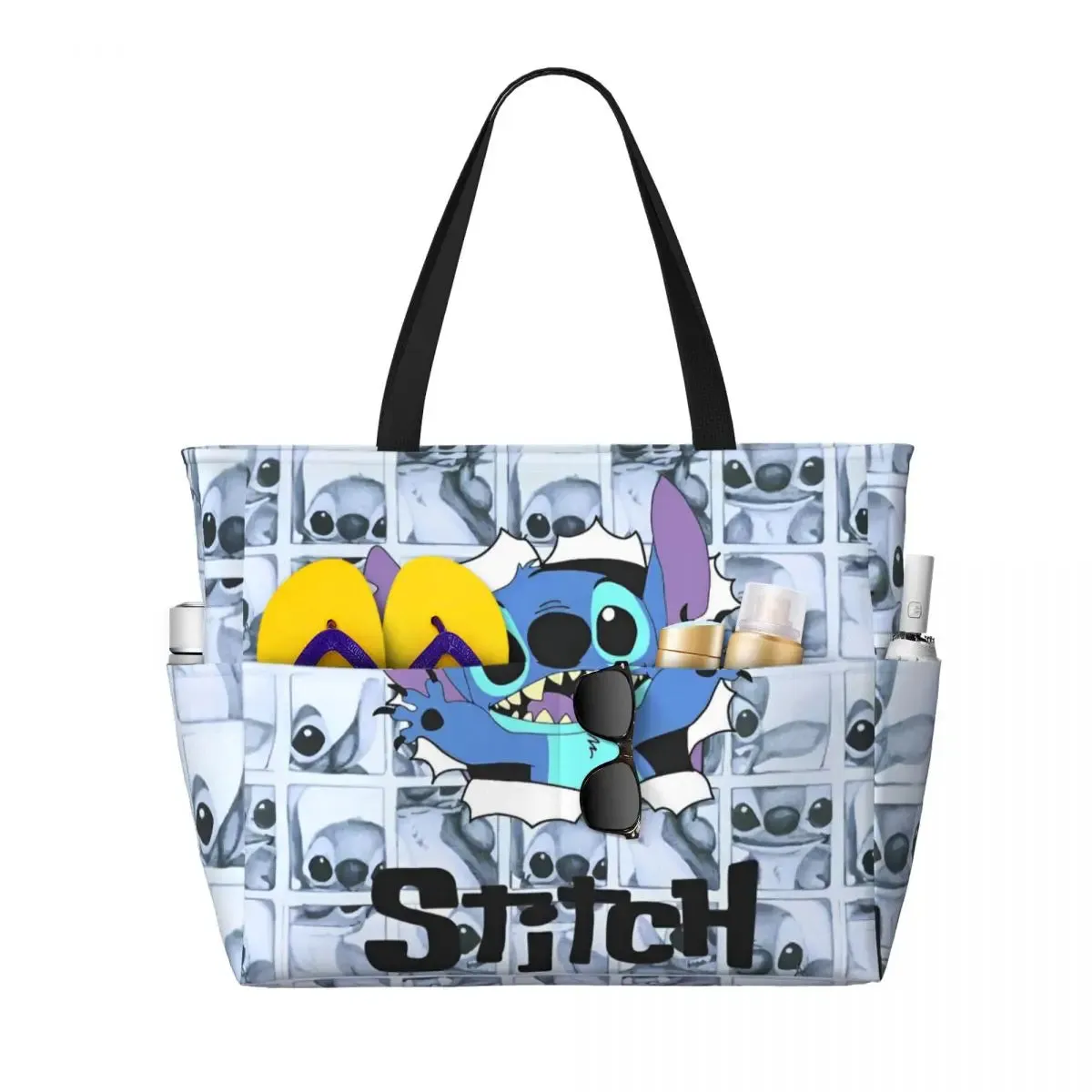 Disney Attractive Bag Beach Innovative Stitch Tote Sandproof