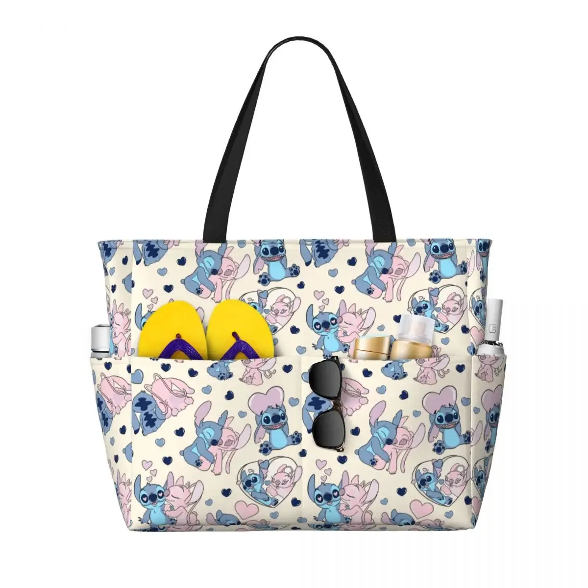 Disney Attractive Bag Beach Innovative Stitch Tote Sandproof