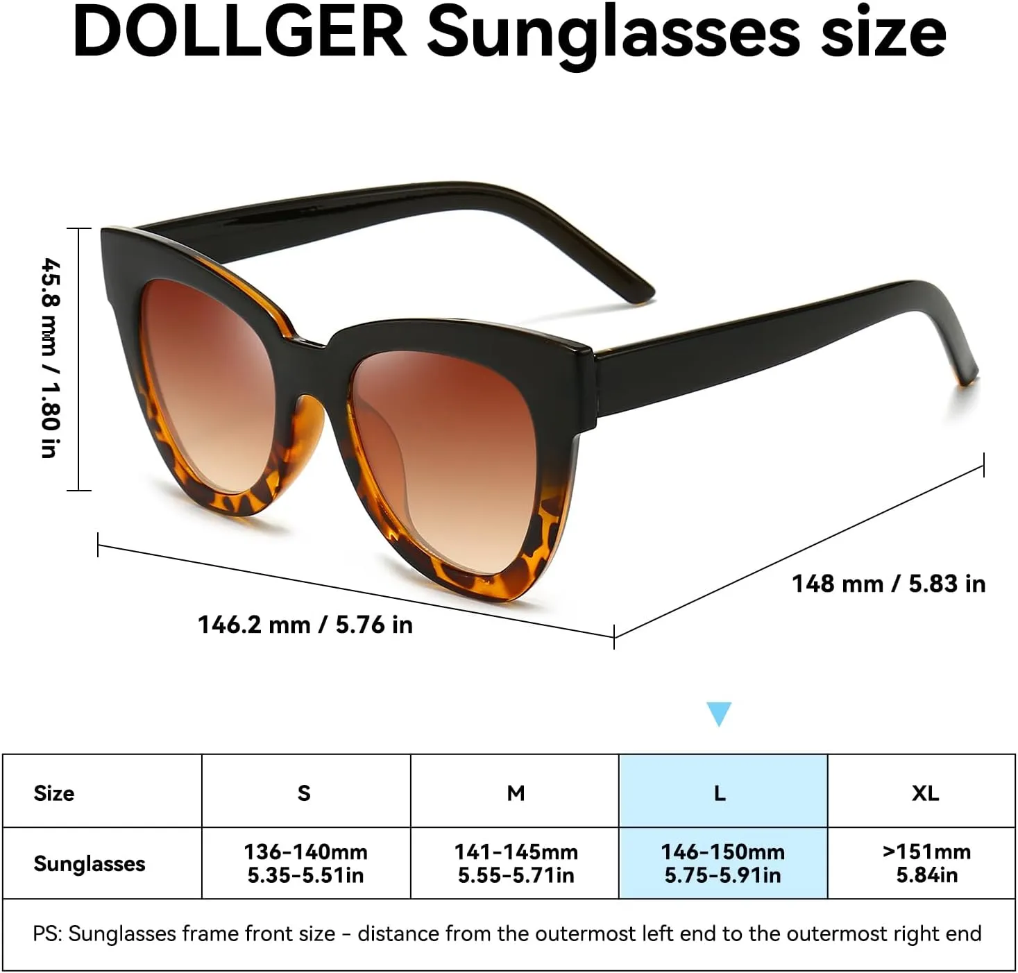Dollger Retro Cat Eye Sunglasses Women Men Vintage Square Tortoise Shell Fashion Cateye Sunglasses