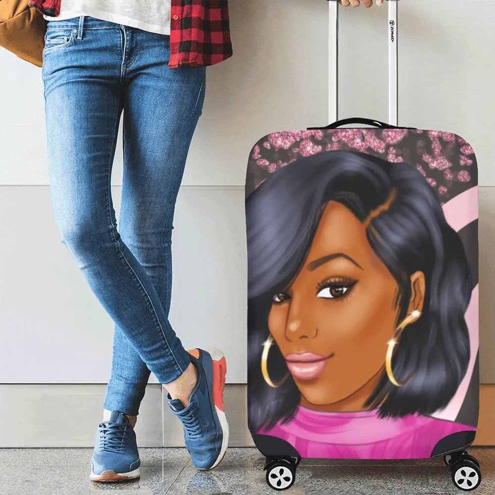 Don't Mind My Glam n' Sparkle Luggage Cover