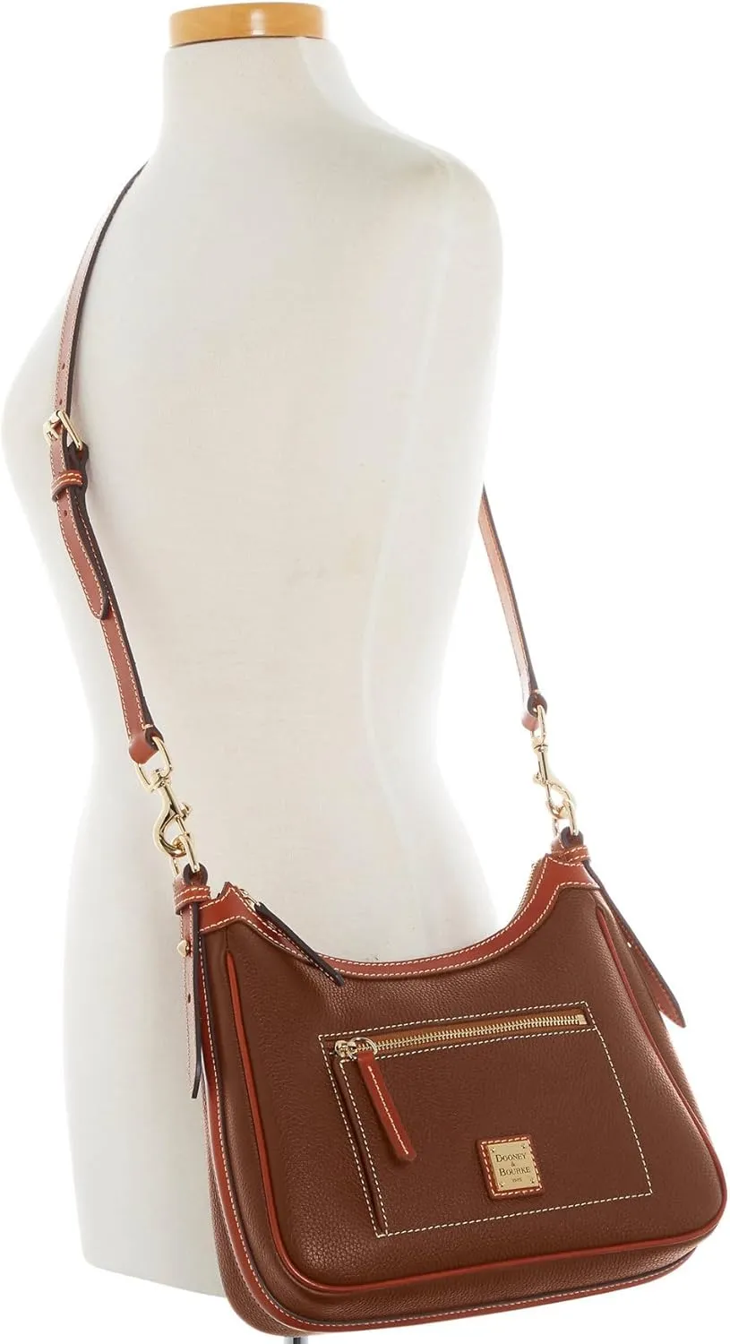 Dooney & Bourke Handbag, Pebble Grain Crossbody Hobo Shoulder Bag