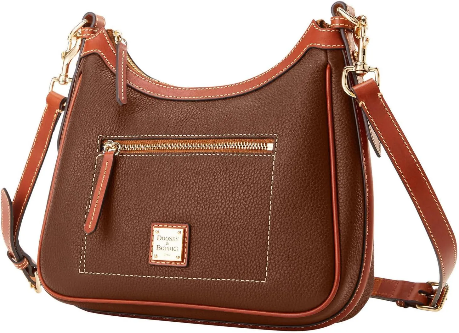 Dooney & Bourke Handbag, Pebble Grain Crossbody Hobo Shoulder Bag