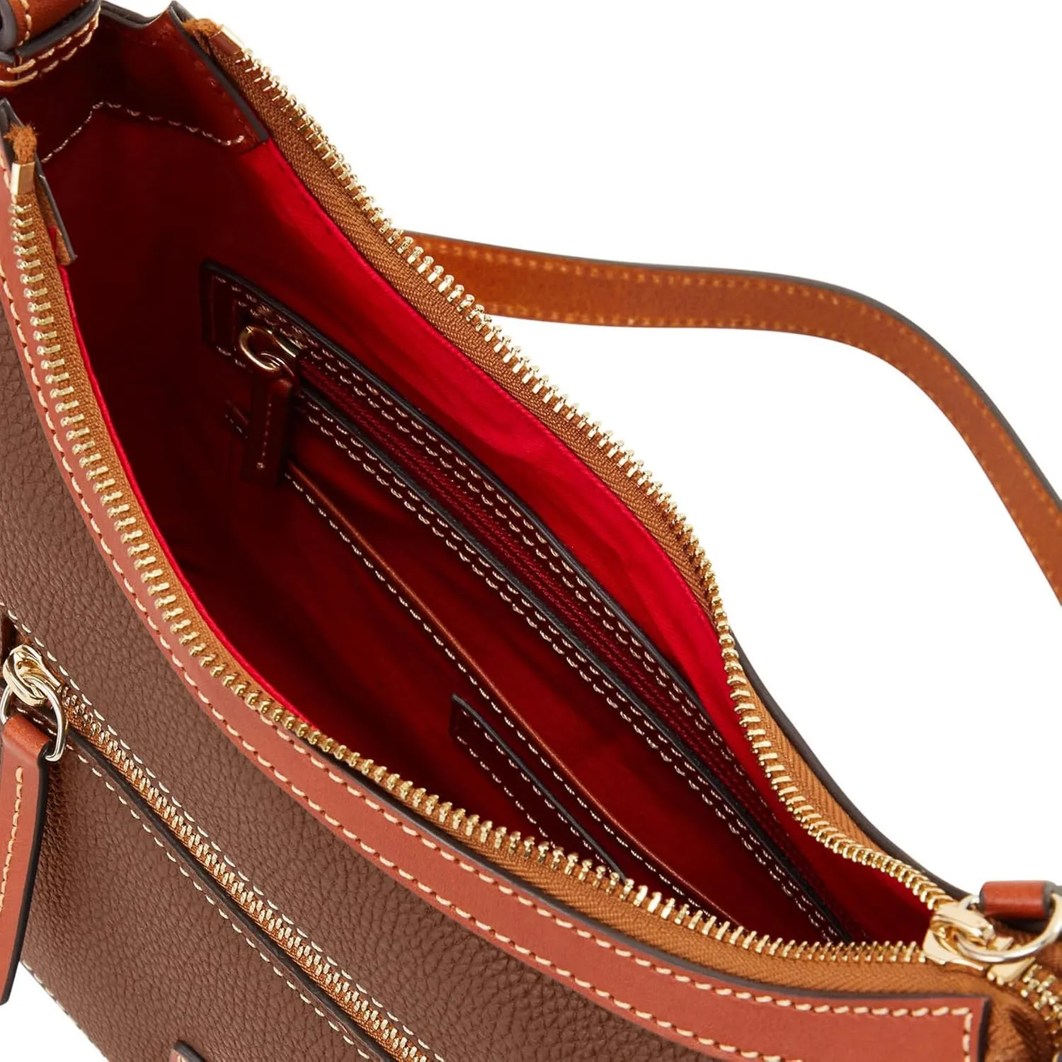 Dooney & Bourke Handbag, Pebble Grain Crossbody Hobo Shoulder Bag