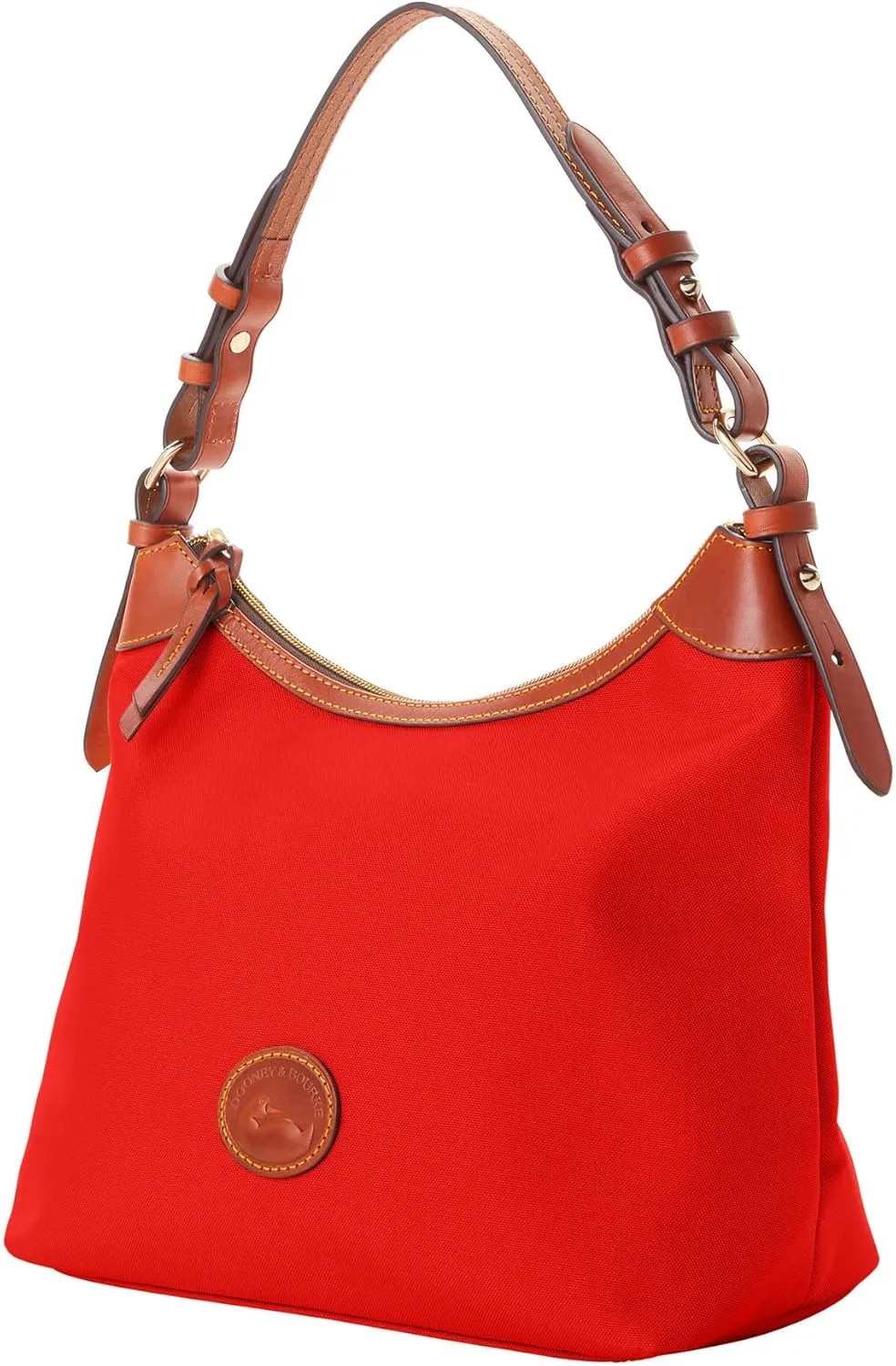 Dooney & Bourke Women's Large Erica Shoulder Bag in Nylon, with Adjustable and Detachable Shoulder Strap