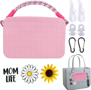 DreamCatching Bogg Bag Accessories Set - Phone Holder, Compatible Sizes, Charms