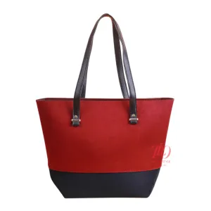 Dreamy Maroon and Black Tote Bag