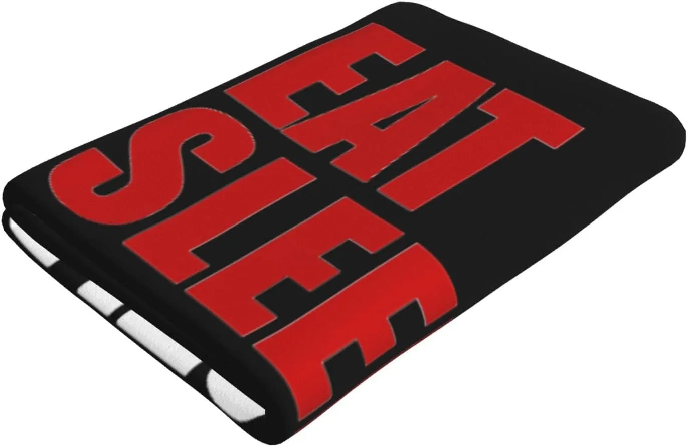 Eat Sleep Wrestle Repeat Wrestling Large Beach Towel 27.5x55 Inches - Ultra Soft & Quick Dry, Lightweight Sand Towel for Pool, Travel, Summer | Bath Towel for Adults & Family