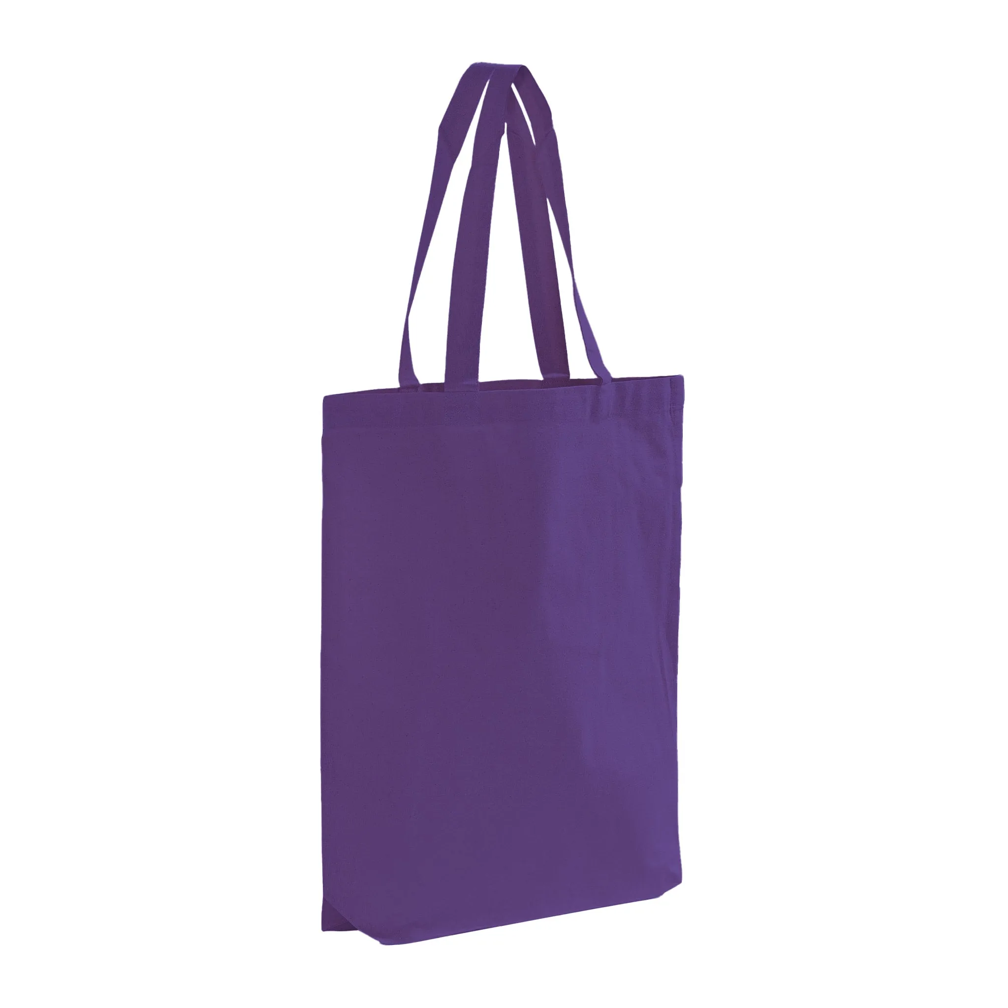 Economical 100% Cotton Tote Bags with Bottom Gusset - TG110