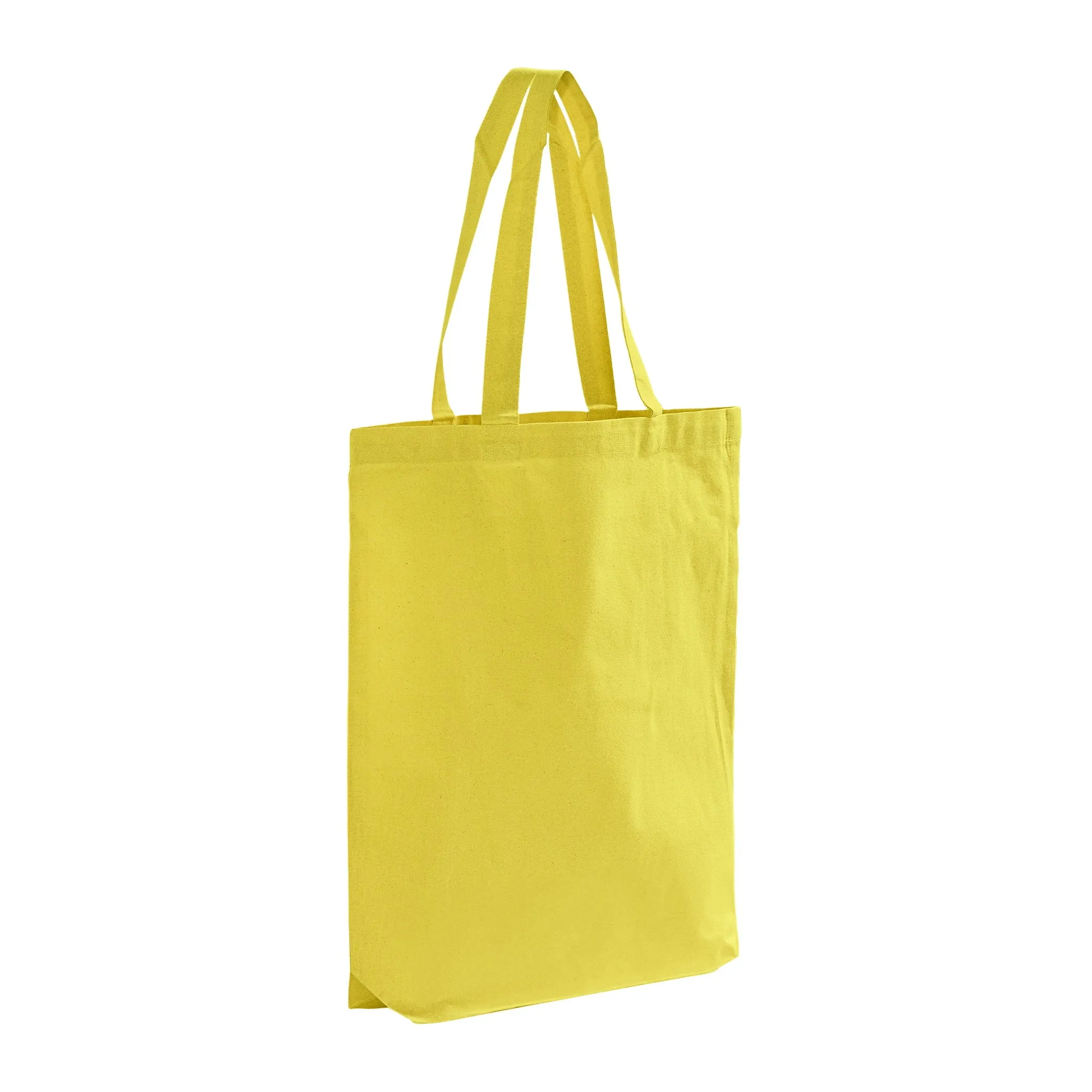 Economical 100% Cotton Tote Bags with Bottom Gusset - TG110