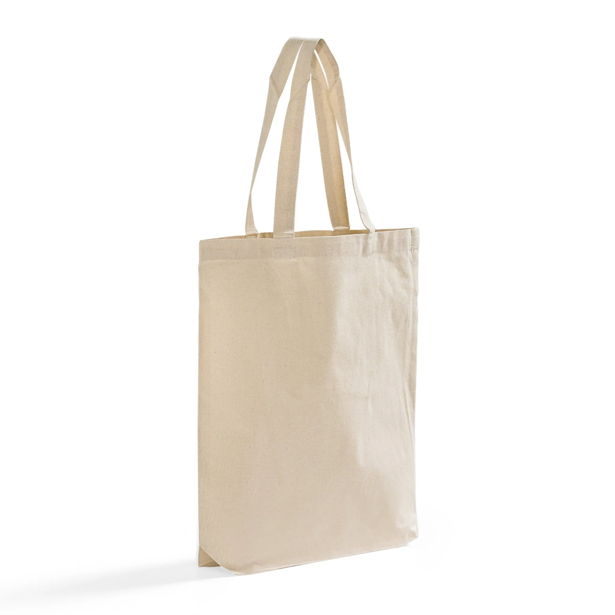 Economical 100% Cotton Tote Bags with Bottom Gusset - TG110