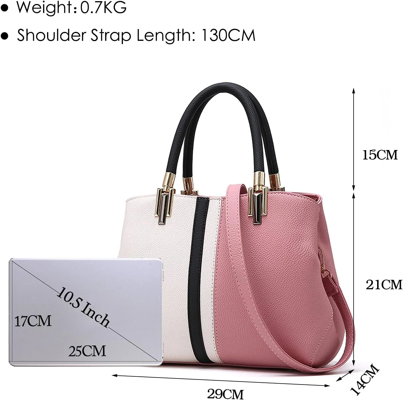 Elegant Women Handbags Shoulder Bags Waterproof PU Leather Tote Bag