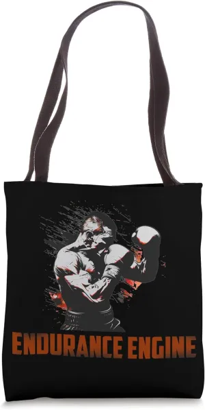 Endurance Engine Gym Motivation Dynamo Tote Bag