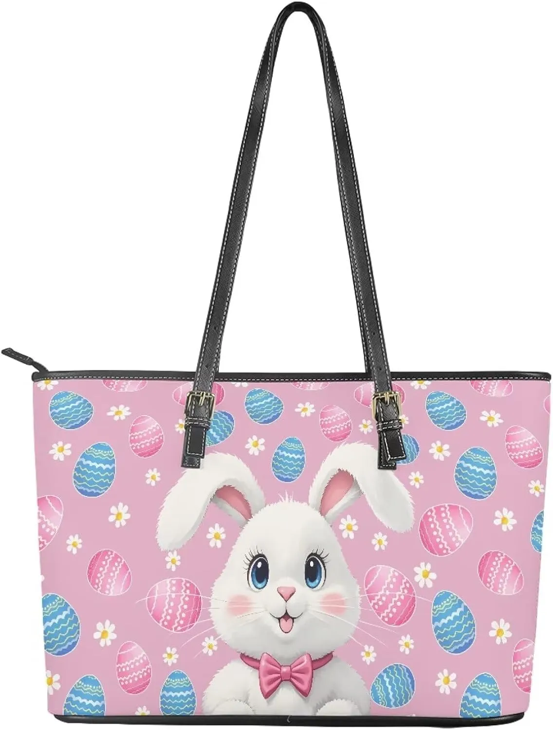 Eritanae Tote Bag for Women Large Capacity Shoulder Handbag Purse Water Resistant Daily Use