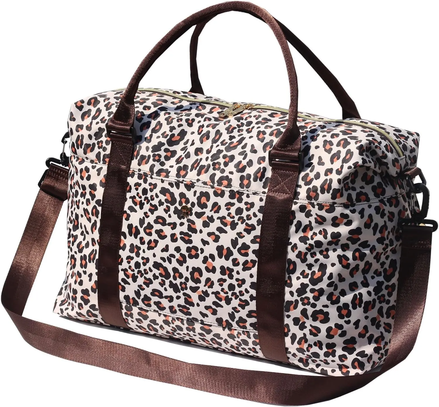 ESVAN Travel Tote Duffel Gym Bag,Weekender Overnight Carry-on Tote Crossbody Bag with Wet Pocket and Trolley Sleeve Upgraded
