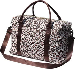 ESVAN Travel Tote Duffel Gym Bag,Weekender Overnight Carry-on Tote Crossbody Bag with Wet Pocket and Trolley Sleeve Upgraded
