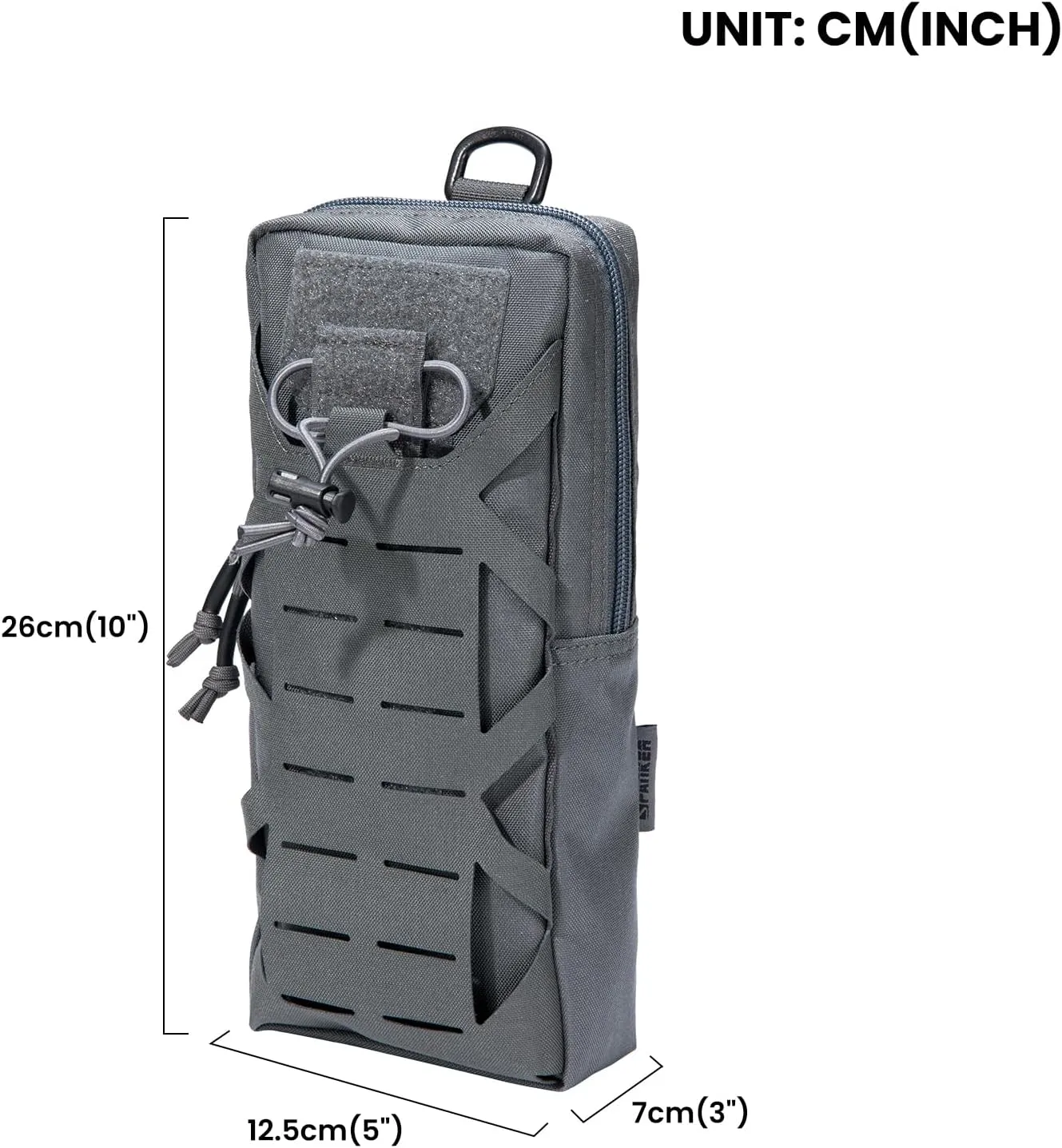 EXCELLENT ELITE SPANKER Tactical EDC Pouch Molle Utility Tool Pouches Gadget Organizer Pocket Waist Belt Bag