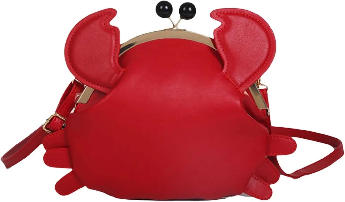 Excess Bag Bag Funny Animal Crossbody Bag Casual Women's Bag PU Leather Shoulder Bag