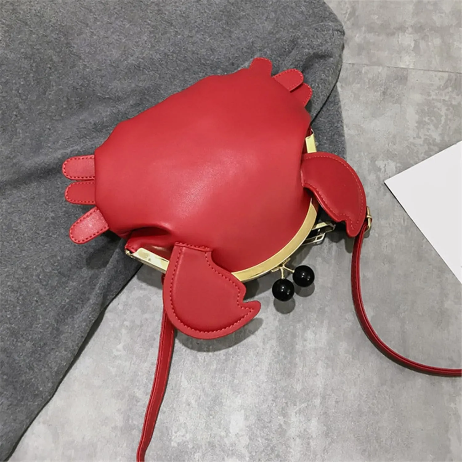 Excess Bag Bag Funny Animal Crossbody Bag Casual Women's Bag PU Leather Shoulder Bag