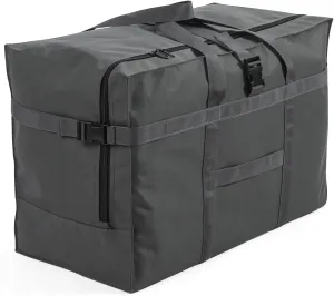 Extra Large Travel Duffel Bag with Trolley Sleeve Weekender Overnight Carry On Checked Luggage Bag Oversized Carry On Checked Luggage Bag Hospital Bag Tote Handbag Bag Anti Theft Travel Tote 28'',120L