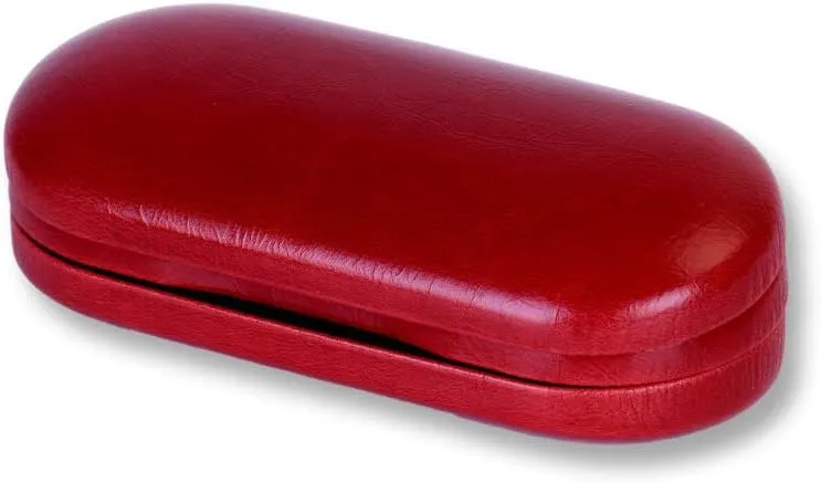 Eye Glasses Case and Contact Lens Case 2 in 1 Double Sided with Mirror Portable for Home Travel Kit