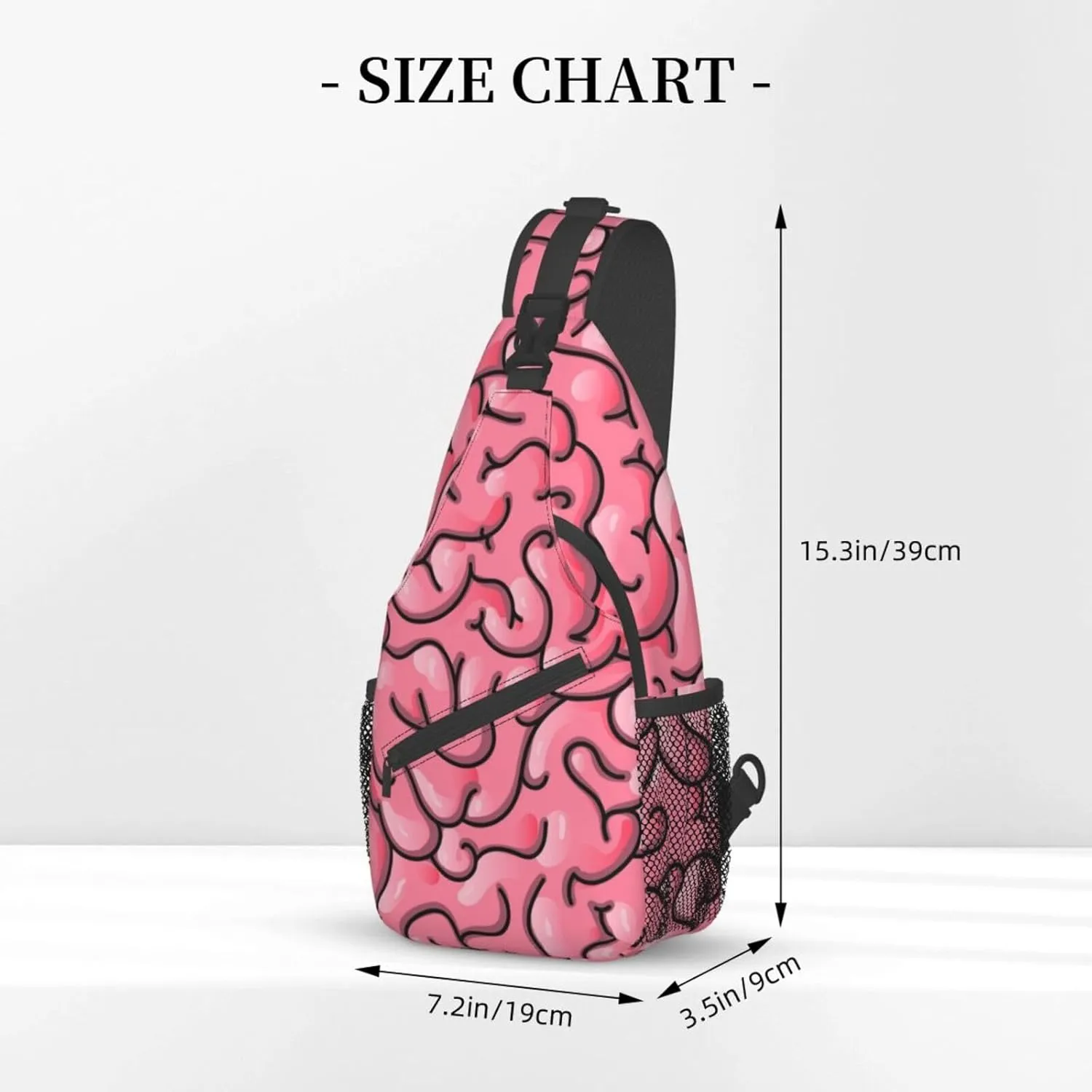 Fashion Chest Sling Bag For Women Men Adjustable Strap Crossbody Shoulder Backpack Hiking Travel Casual Unisex Daypack