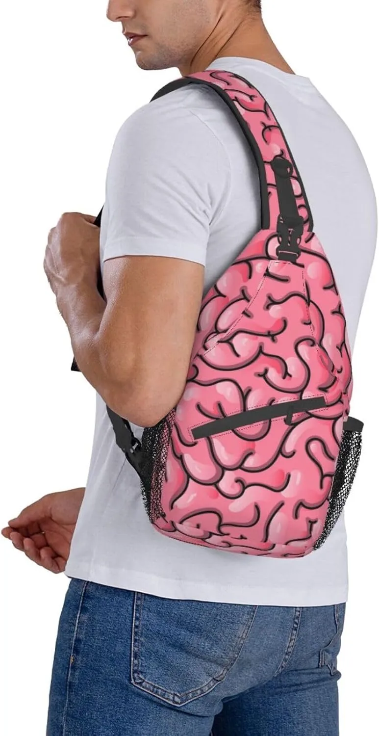Fashion Chest Sling Bag For Women Men Adjustable Strap Crossbody Shoulder Backpack Hiking Travel Casual Unisex Daypack