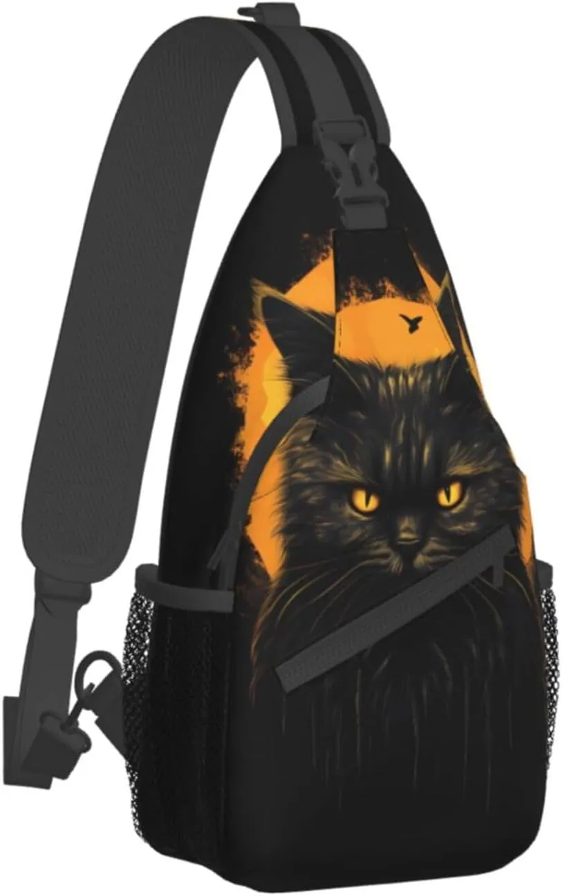 Fashion Chest Sling Bag For Women Men Adjustable Strap Crossbody Shoulder Backpack Hiking Travel Fashion Unisex Daypack