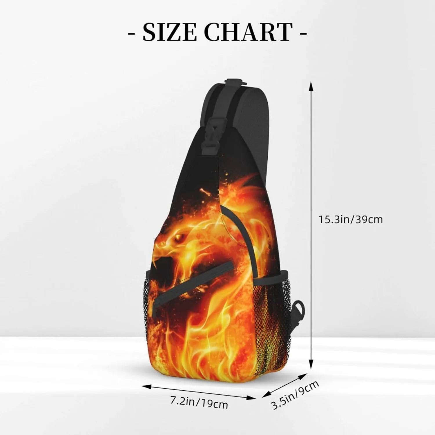 Fashion Chest Sling Bag For Women Men Adjustable Strap Crossbody Shoulder Backpack Hiking Travel Gym Unisex Daypack