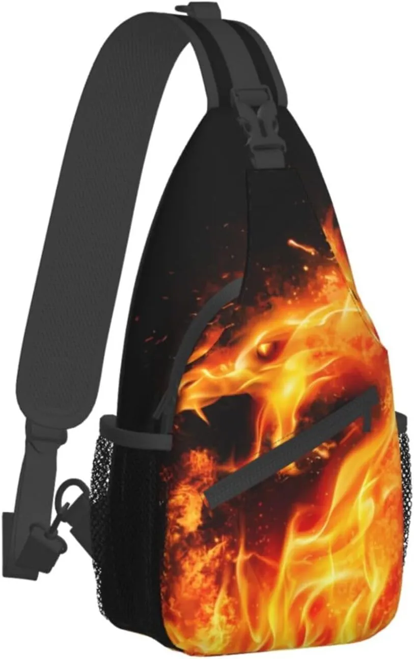 Fashion Chest Sling Bag For Women Men Adjustable Strap Crossbody Shoulder Backpack Hiking Travel Gym Unisex Daypack