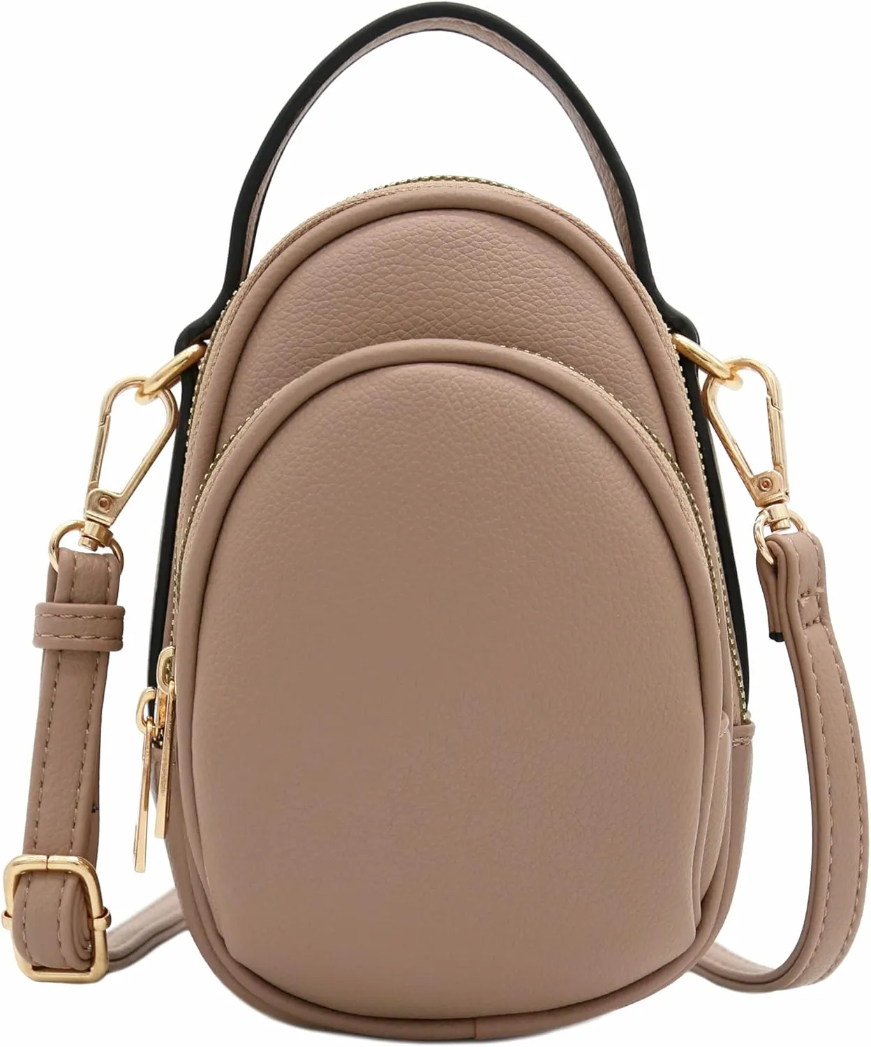 FashionPuzzle Two Compartment Mini Crossbody Bag