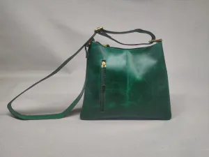 Fawzia small crossbody bag crunch green