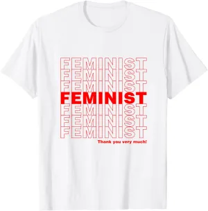Feminist Thank You Shopping Bag - Bodega Girl T-Shirt